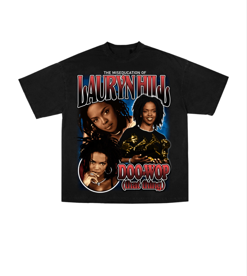Summer Hill Clothing - Camiseta Unissex de Algodão LAURYN HILL