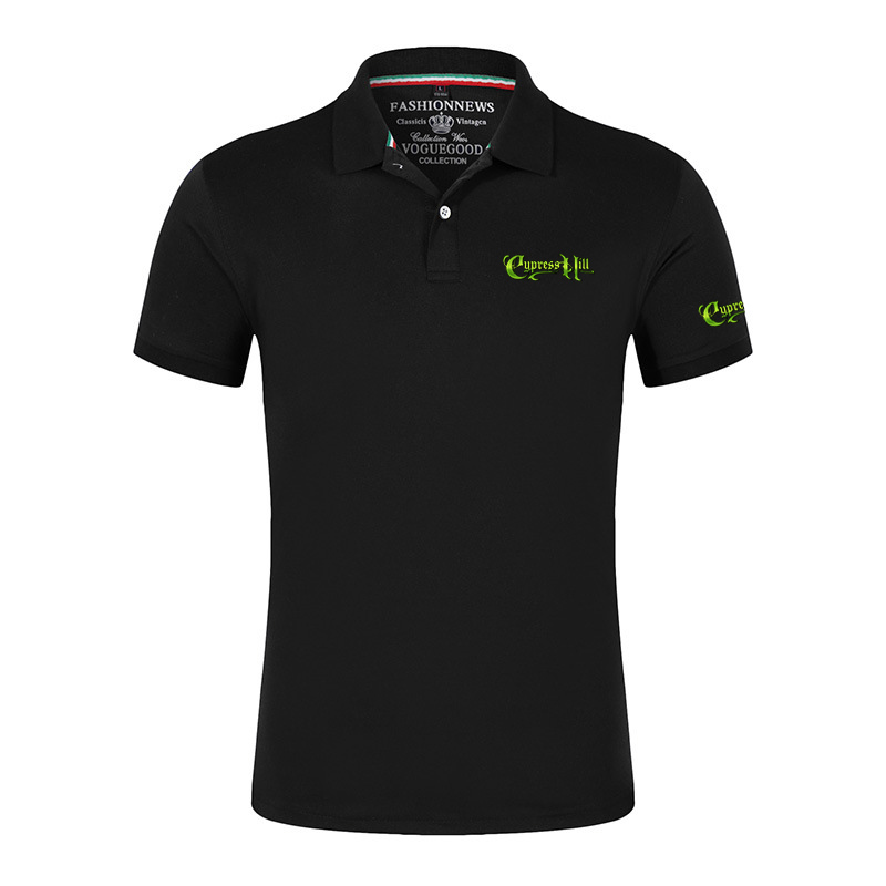Summer Hill Clothing - Camiseta masculina de cor sólida Cypress