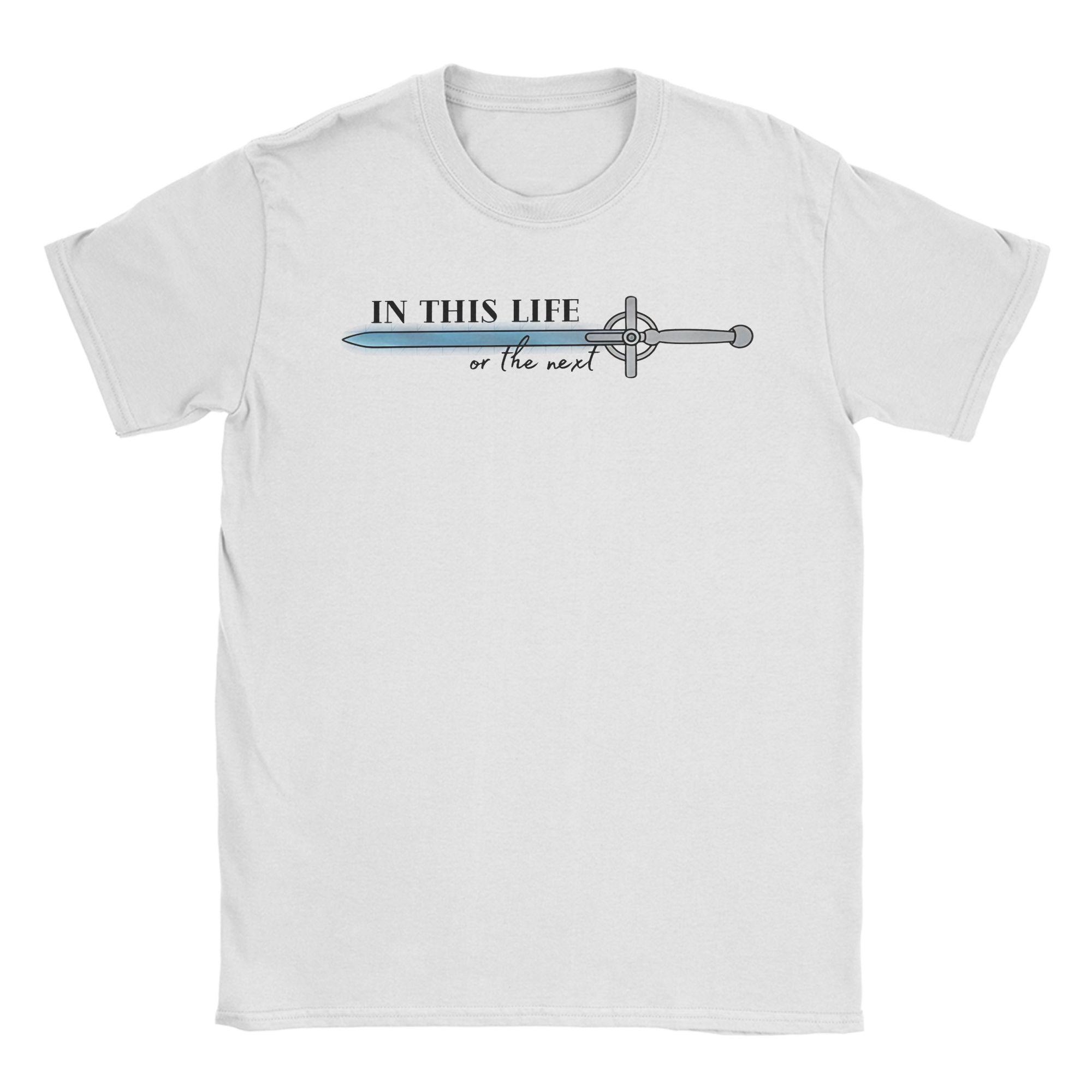 Summer Clothing Next - Camiseta masculina com estampa de espada