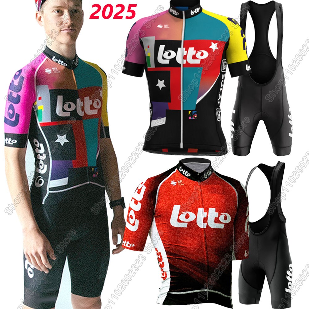 Summer Clothing Men Sale - Lotto equipe 2025 conjunto camisa de