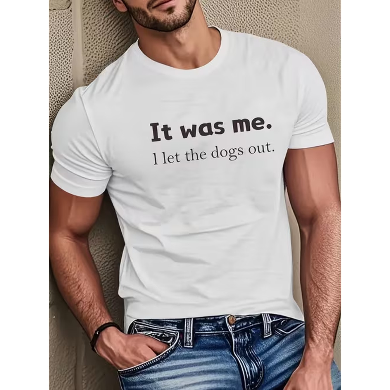 Summer Clothing Styles Men - Camiseta Masculina Divertida com Estampa Verde