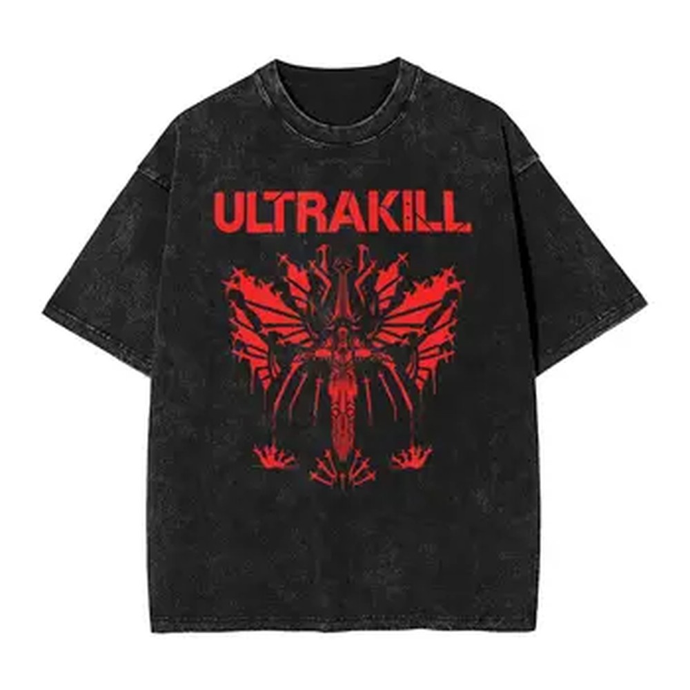 Summer Games Clothing - Camisetas masculinas incríveis do jogo Ultrakill