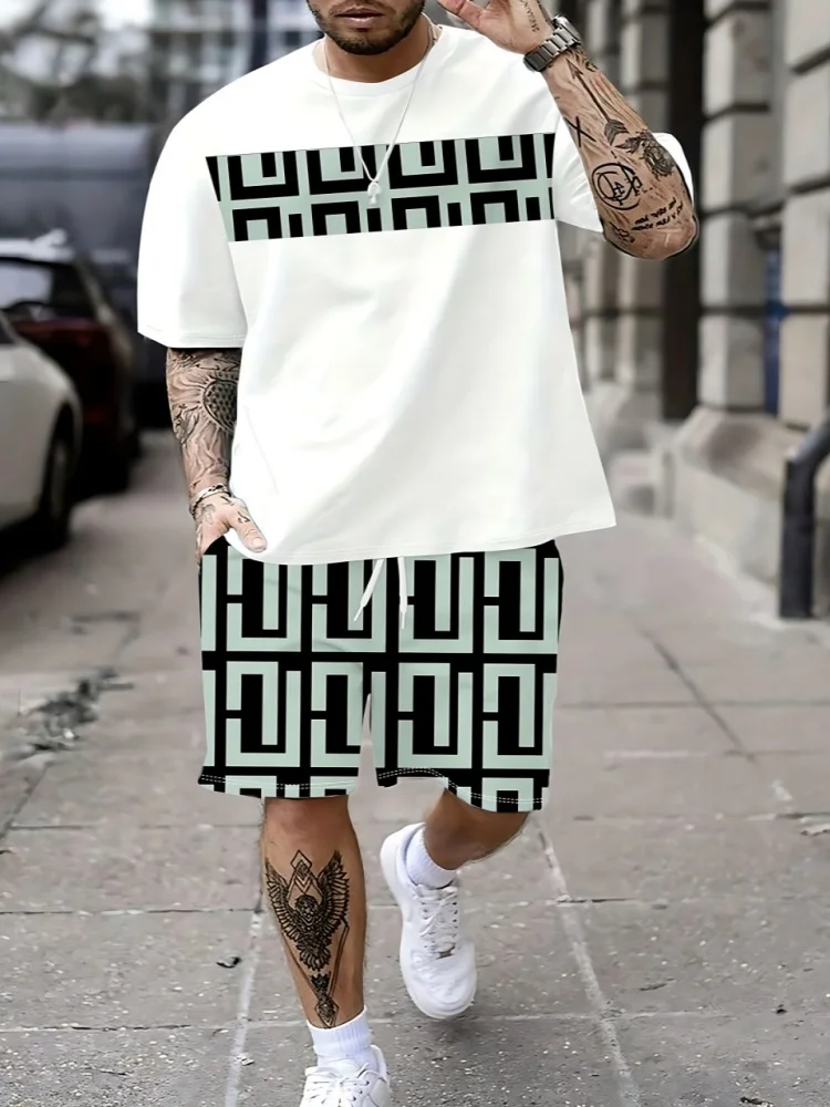 Summer Clothing Styles Men - Novo Estilo de Verão: Conjunto Masculino