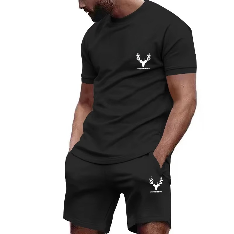 Summer Clothing Discount - Nova Tendência 2026: Conjunto Esportivo Masculino