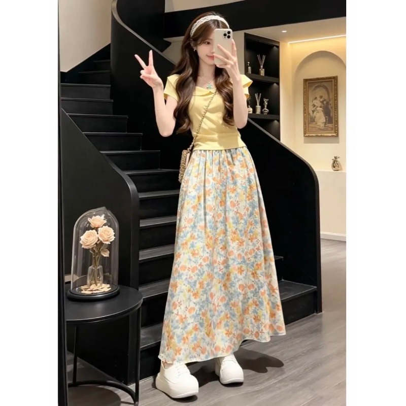 Summer Clothing In Japan - Conjunto Feminino Coreano Japonês Doce e