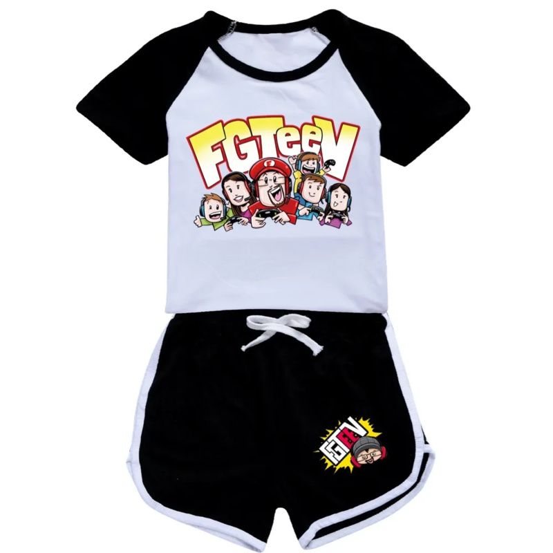 Summer Clothing Girls - Aiai 2025fgteeve crianças roupas meninos meninas