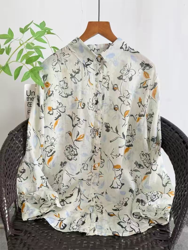 Camisas Vintage 2026 100% Rami - Summer Clothing In Japan avaliação e preço