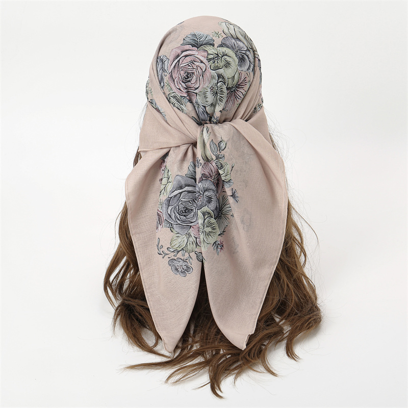 Novo muçulmano quadrado hijab  - Summer Clothing Hijab avaliação e preço