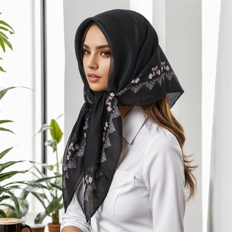 Novo muçulmano quadrado hijab  - Summer Clothing Hijab avaliação e preço