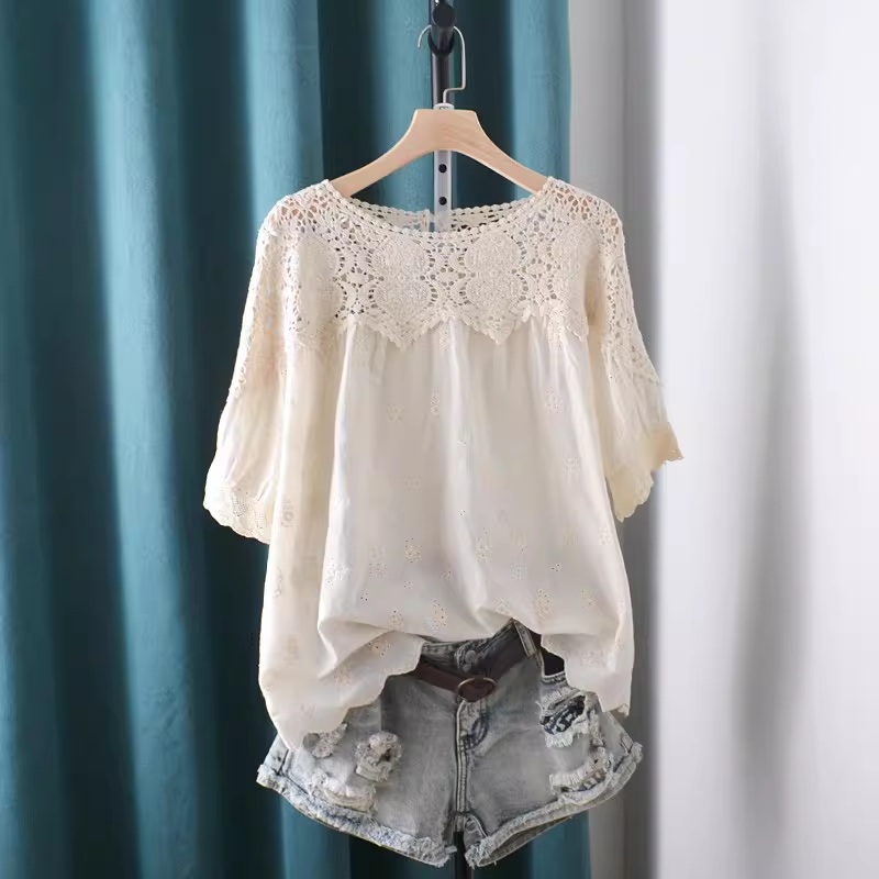 Camisas e Blusas de Renda Vaza - Summer Clothing In Japan avaliação e preço