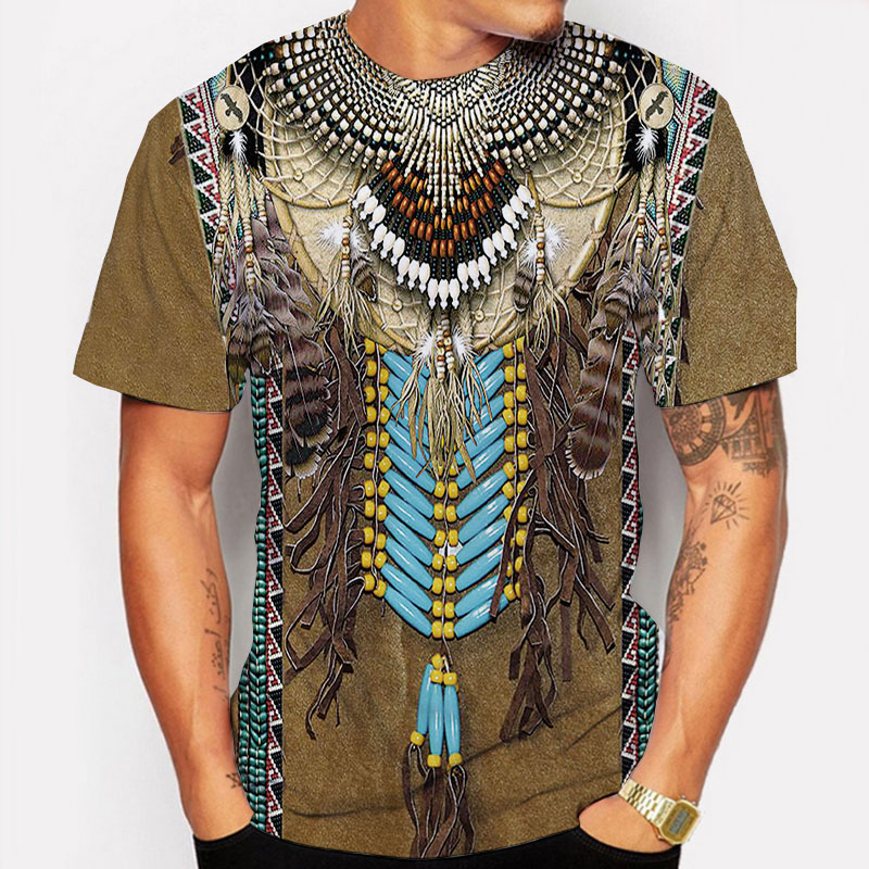 Camisetas indianas estilo étni - Indian Summer Vintage Clothing avaliação e preço