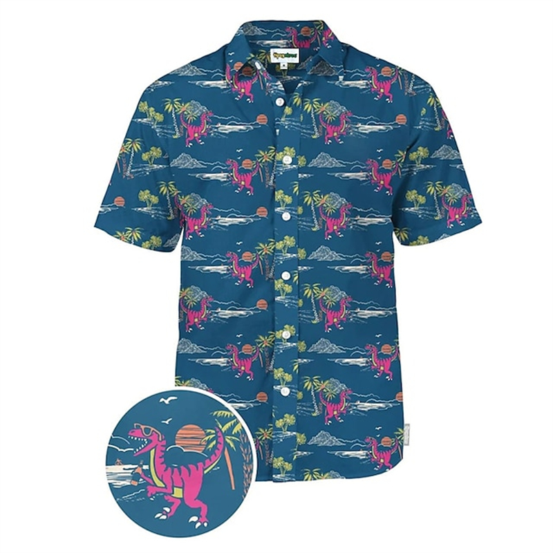 Camisa havaiana com estampa 3D - Summer Duck Clothing avaliação e preço