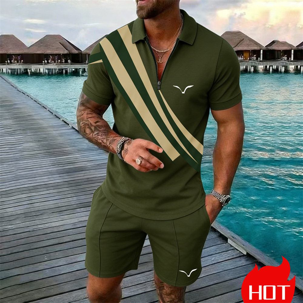 Conjunto de verão com listras  - Summer Clothing Y2K avaliação e preço