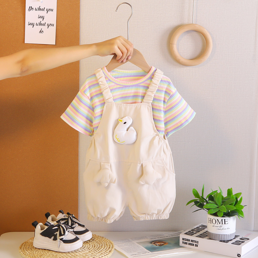 Conjuntos de roupas para bebês - Summer Duck Clothing avaliação e preço