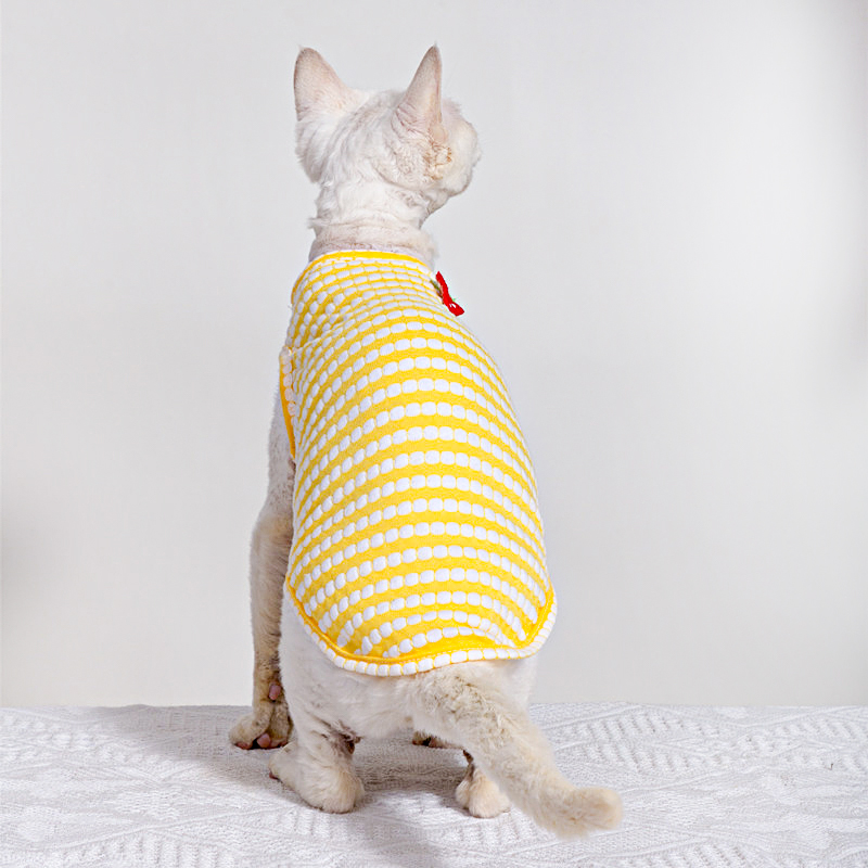 Camiseta de Verão para Gato Sp - Soft Summer Yellow Clothing avaliação e preço