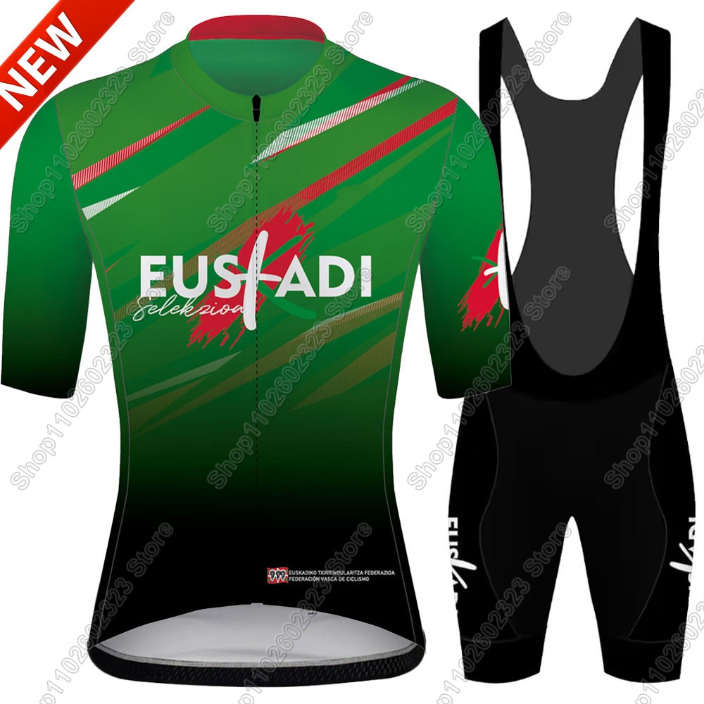 Conjunto de Ciclismo Euskadi T - Summer Clothing Men Sale avaliação e preço