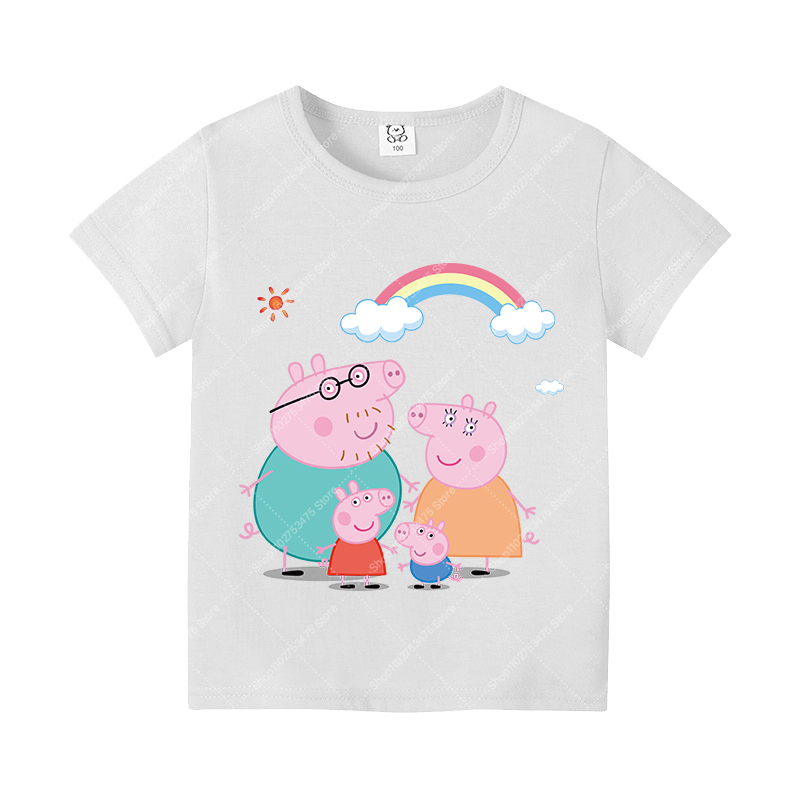 Camiseta de Algodão Fofa para  - Summer Clothing Girls avaliação e preço