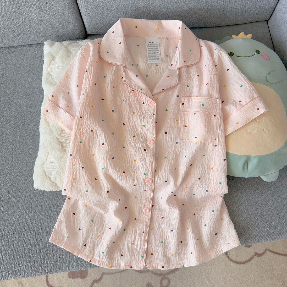 Conjunto de pijama feminino de - Summer Clothing For Petite Women avaliação e preço