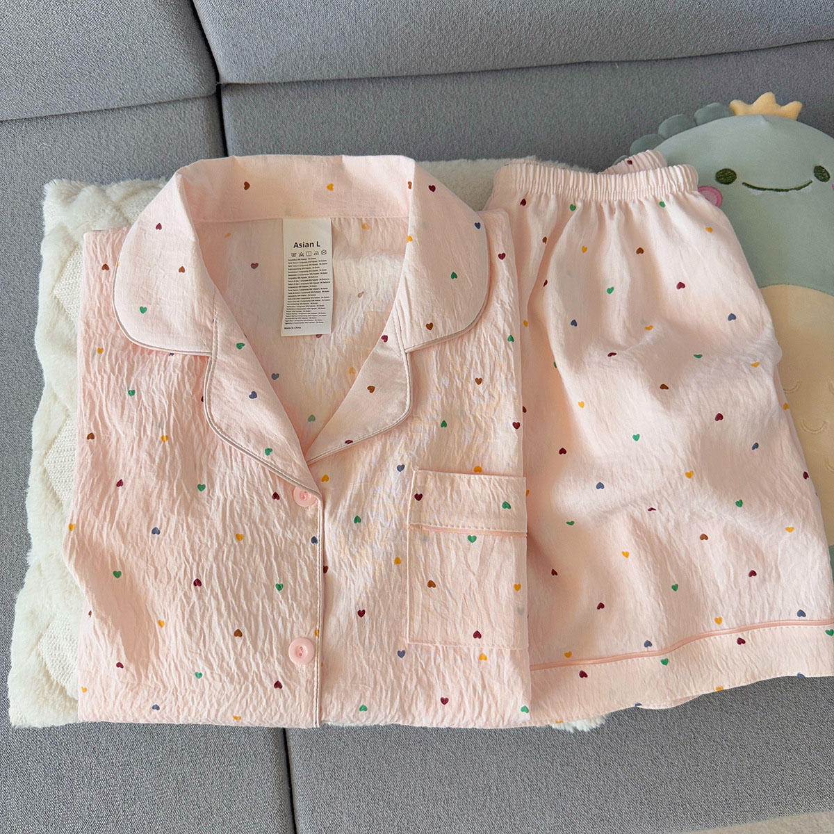 Conjunto de pijama feminino de - Summer Clothing For Petite Women avaliação e preço