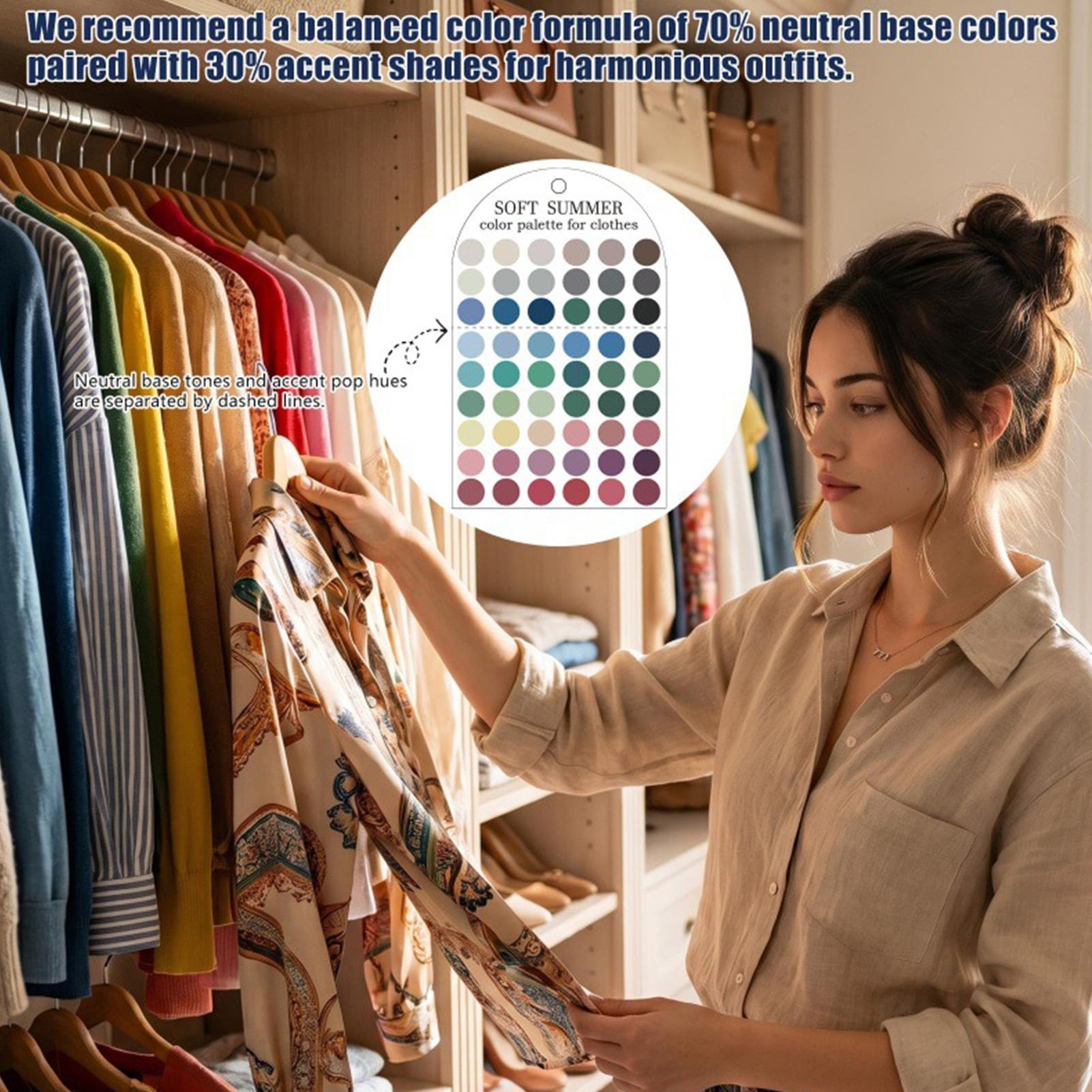 2 Peças de Cartões de Amostra  - Summer Clothing Palette avaliação e preço