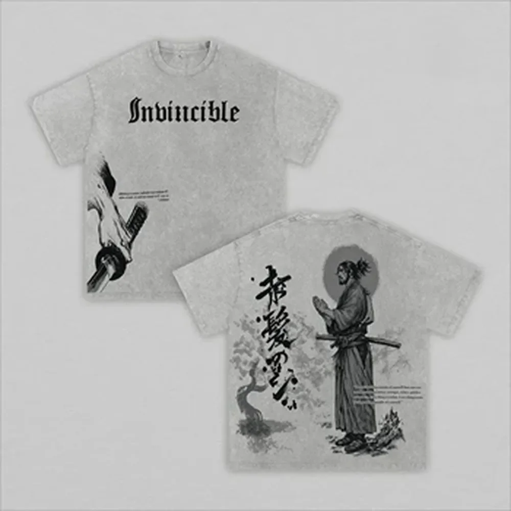 Camiseta Vintage Oversized Mus - Vintage Summer Clothing Men avaliação e preço