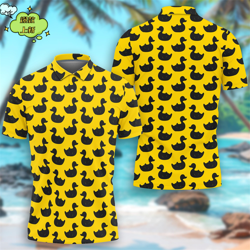 Bonito pato amarelo impressão  - Summer Duck Clothing avaliação e preço
