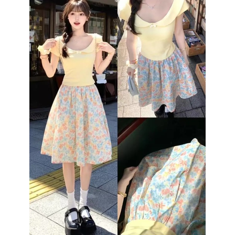 Conjunto Feminino Coreano Japo - Summer Clothing In Japan avaliação e preço