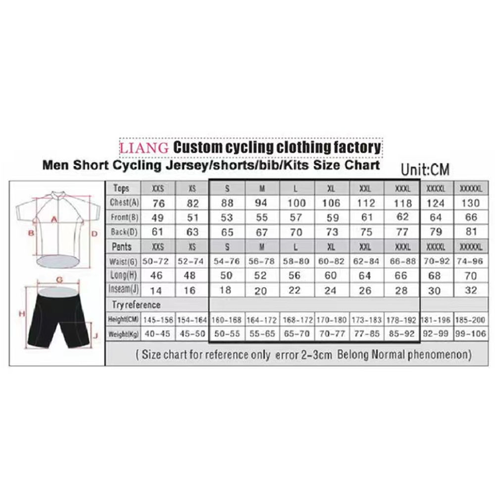 Conjunto de Camisa de Ciclismo - Summer Clothing Men Sale avaliação e preço