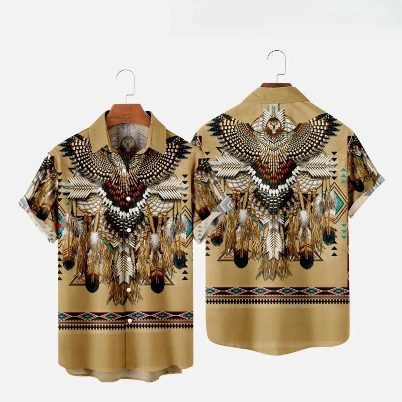Camisas de Praia Estilo Étnico - Indian Summer Vintage Clothing avaliação e preço