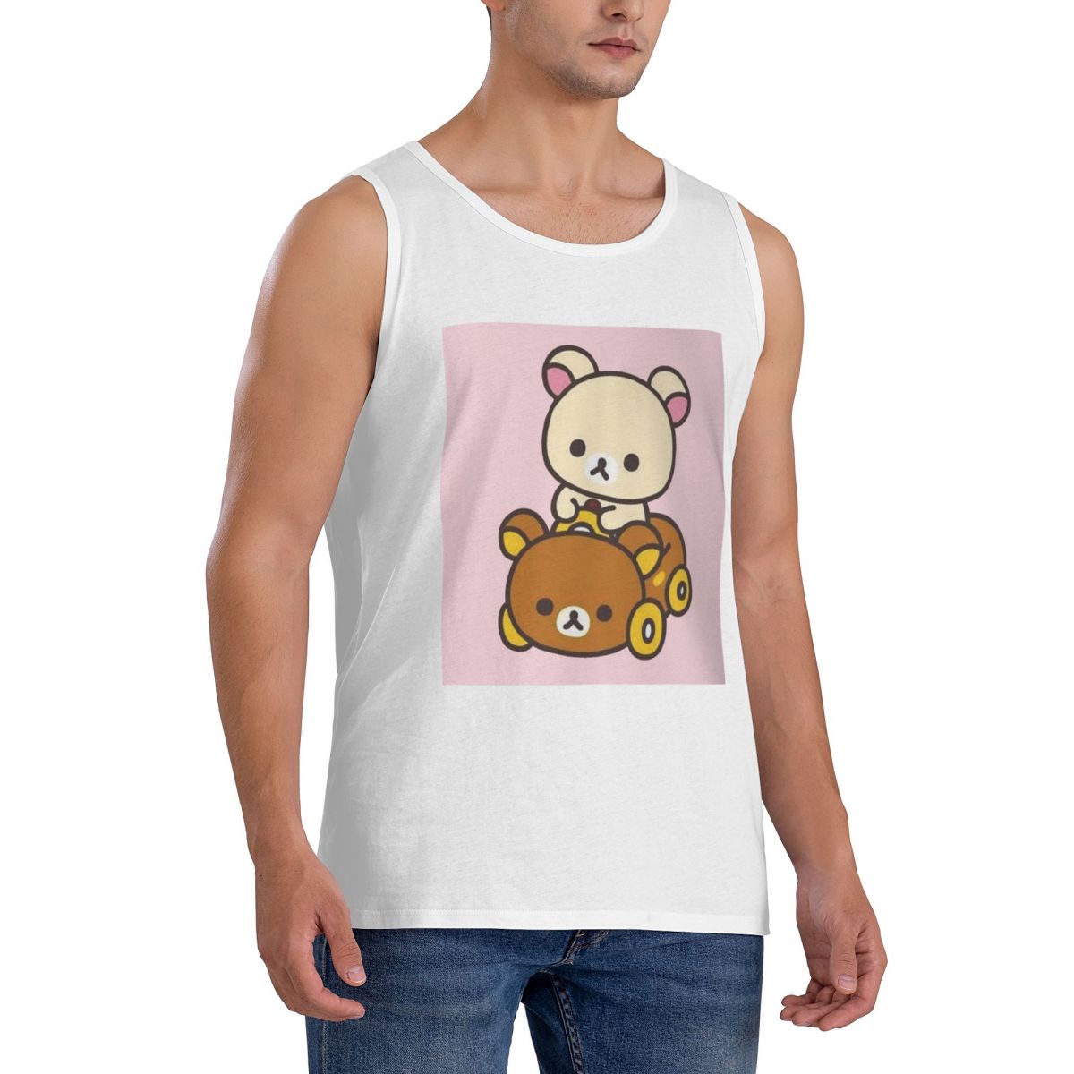 Camiseta sem mangas 100% algod - Summer Clothing Drive avaliação e preço