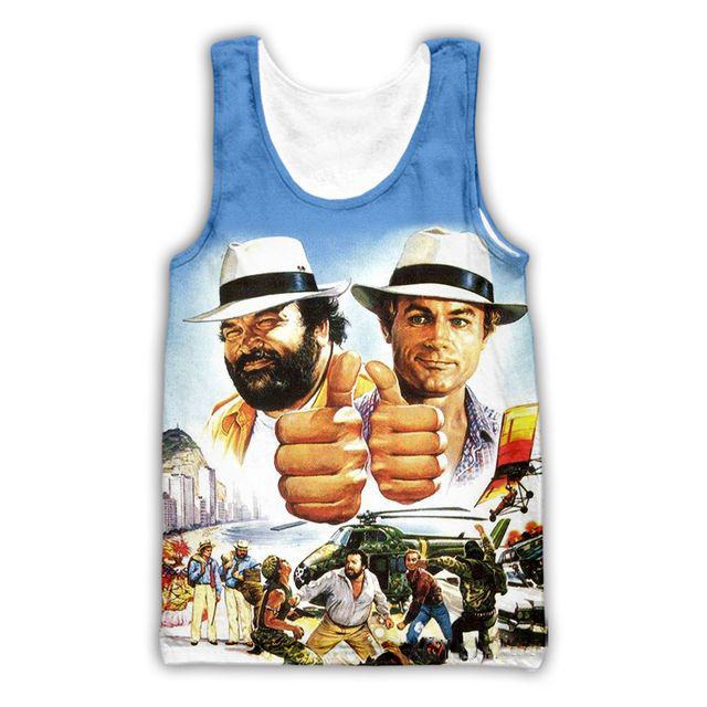 Bud spencer terence hill impre - Summer Hill Clothing avaliação e preço