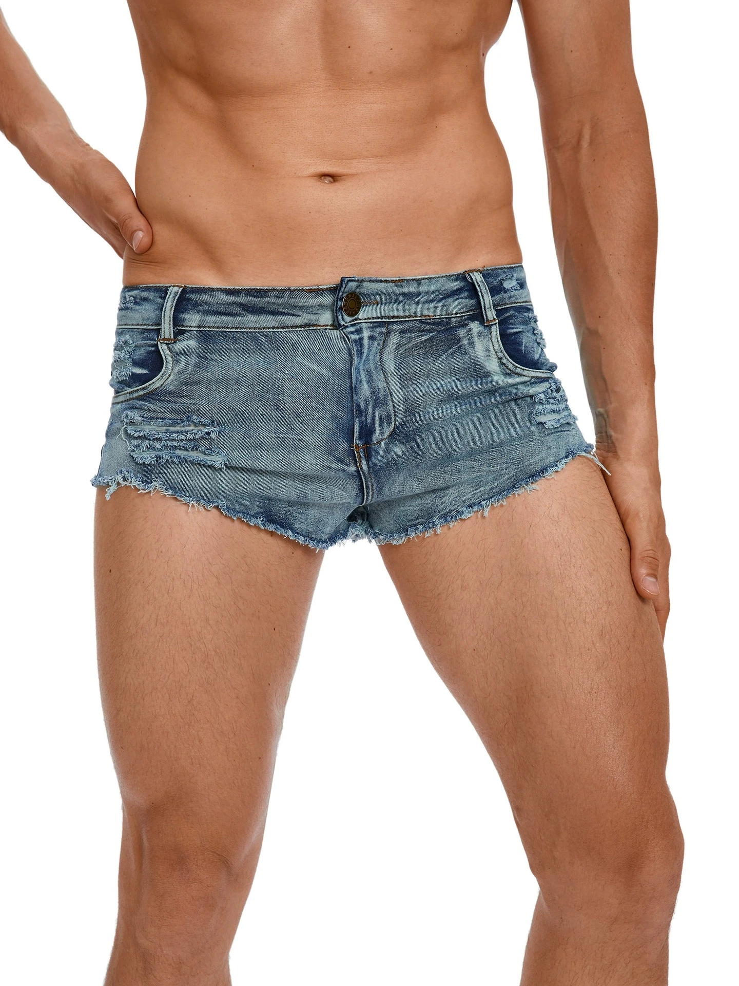Shorts Jeans Masculinos de Cin - Vintage Summer Clothing Men avaliação e preço